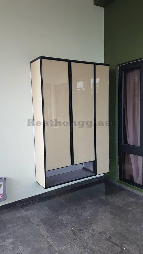 Aluminium Shoe Cabinet 25