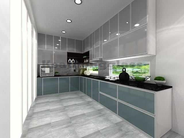 Aluminium Kitchen Cabinet 49