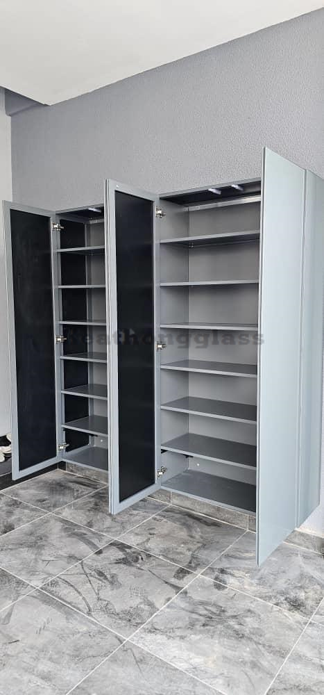 Aluminium Shoe Cabinet 30